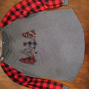LADIES CHRISTMAS TOP